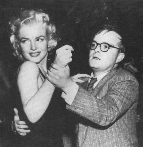 Marilyn with Truman Capote